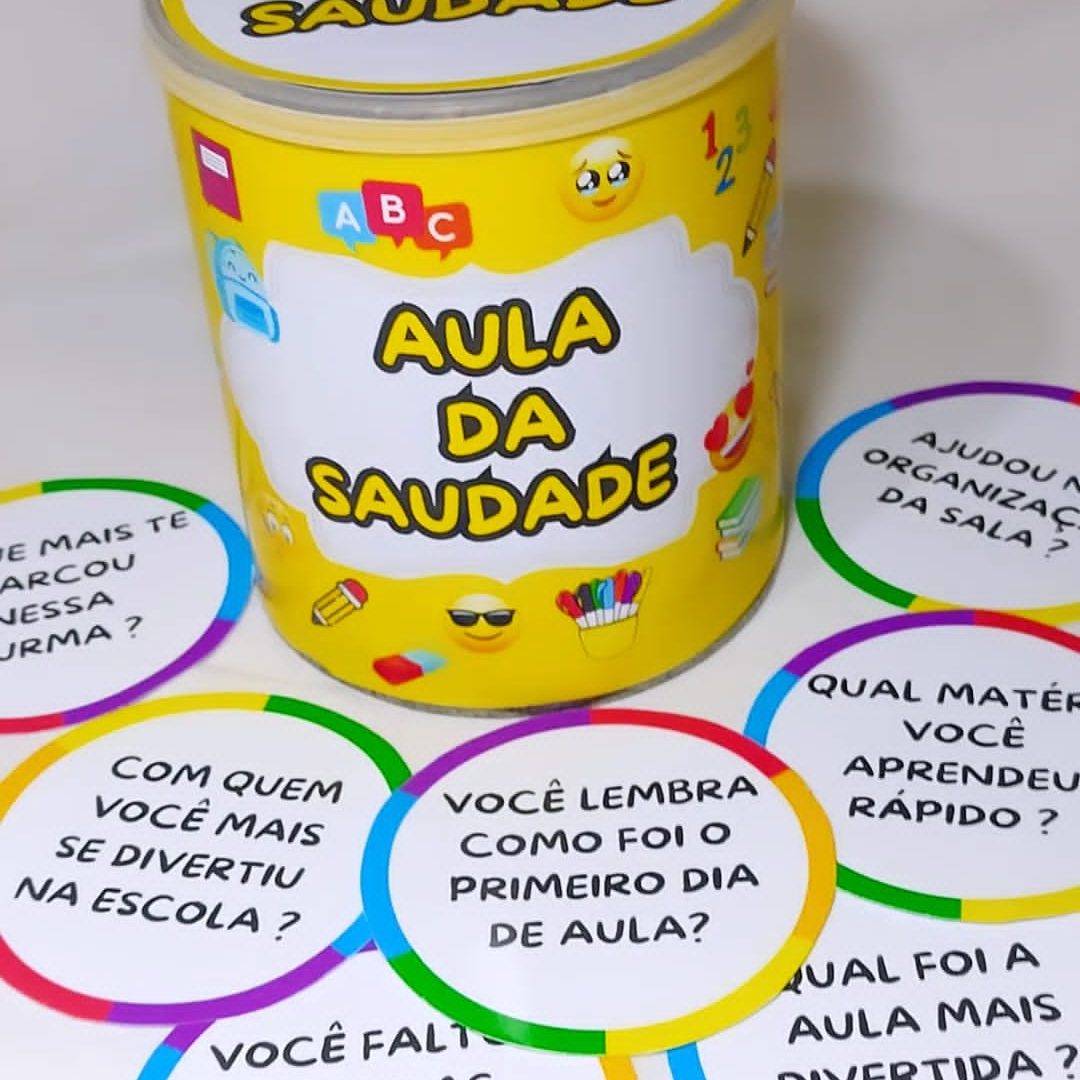 DINÂMICA AULA DA SAUDADE