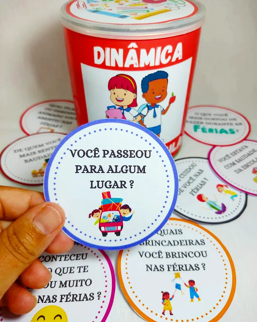 Dinâmica Volta às Aulas Pdfs Da Prof