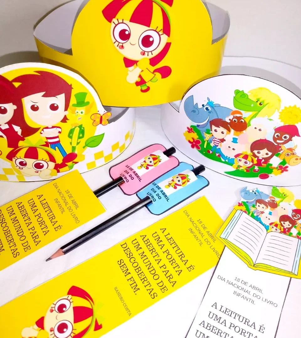 KIT DIA DO LIVRO