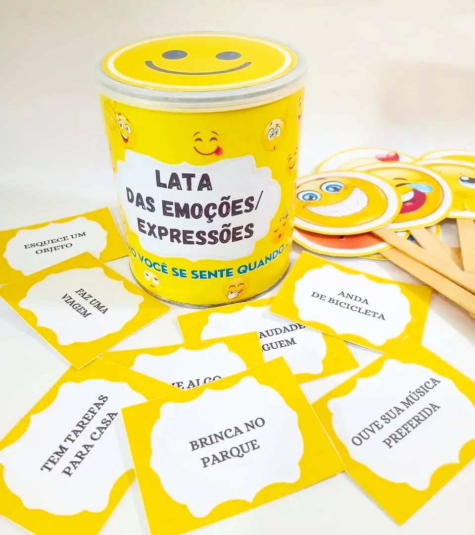 LATA DAS EMOÇÕES/EXPRESSÕES
