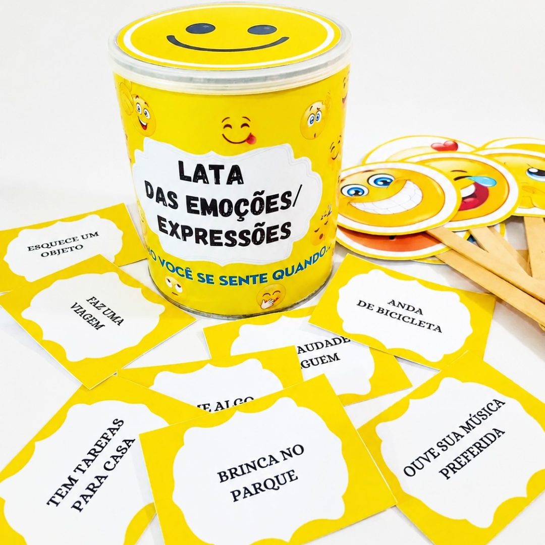LATA DAS EMOÇÕES/EXPRESSÕES