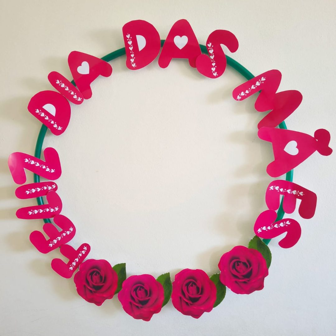 DECORAÇÃO PARA BAMBOLÊ DIA DAS MÃES